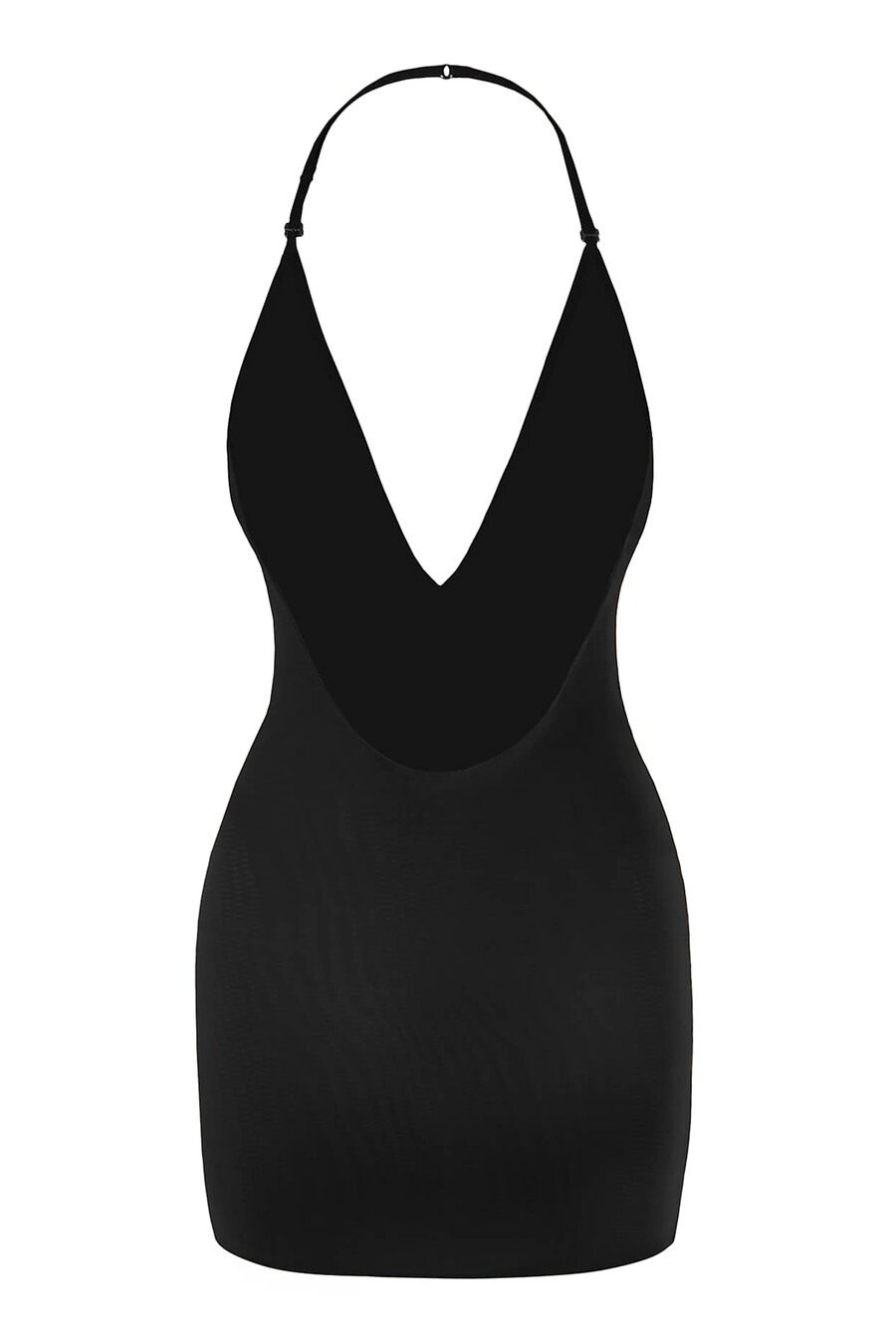 intimates mekana mrežasta višeslojna mini haljina u crnoj boji