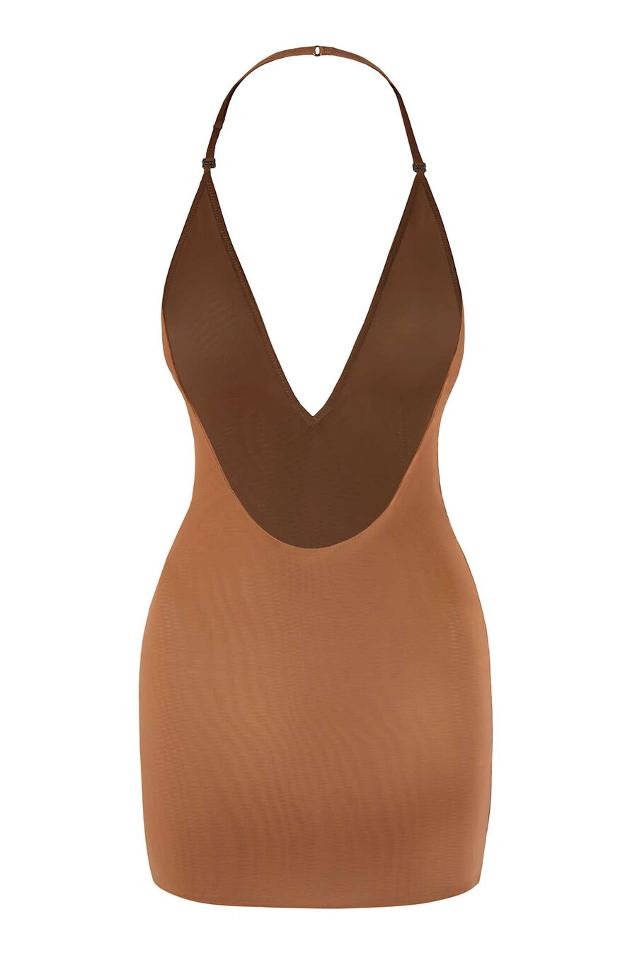 intimates mekana mrežasta višestrana mini haljina u boji meda