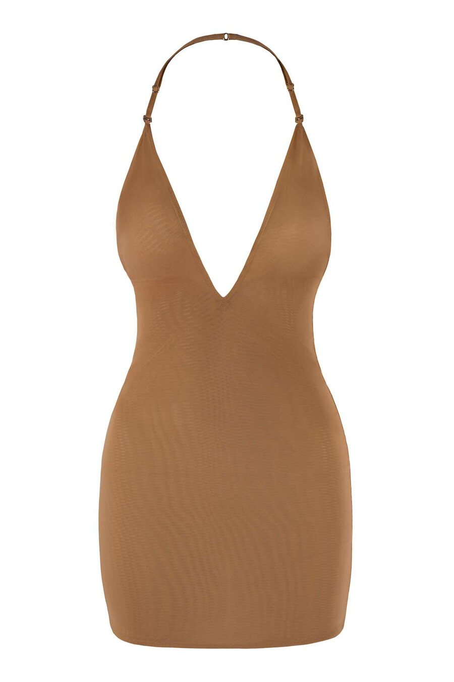 intimates mekana mrežasta višesmjerna mini haljina u boji badema
